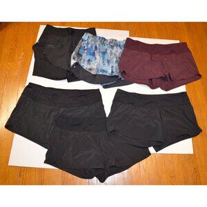 Lululemon Women's Shorts Lot Sizes 8,10 - Run Times, Senseknit, Choose a Side